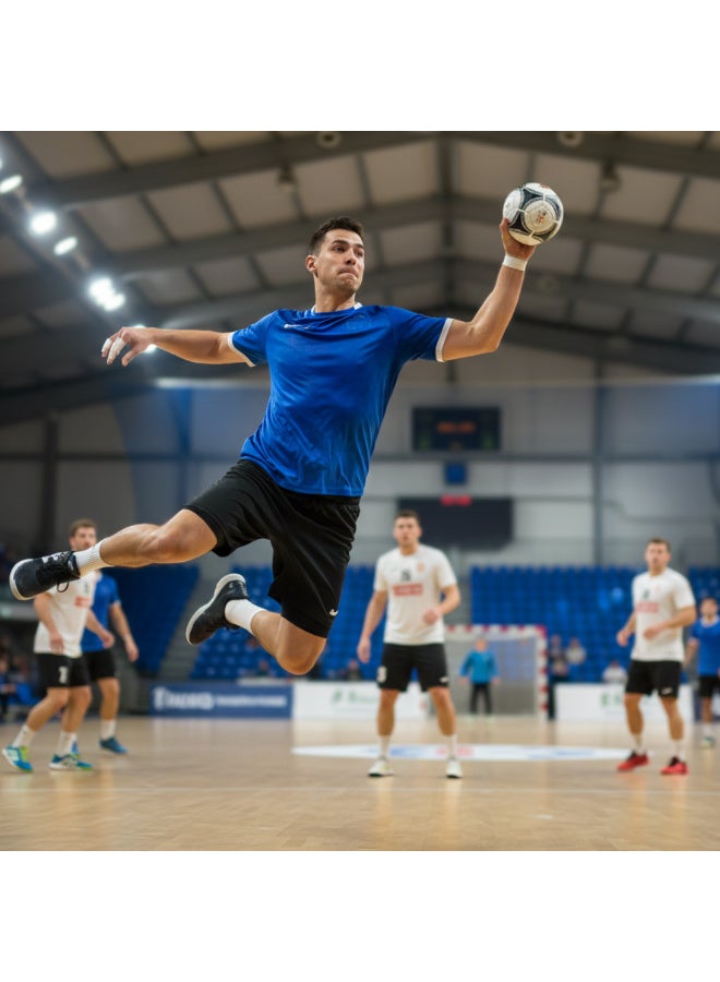 سبال كرة يد فاخرة | كرة تدريب ومباريات عالية الجودة بقبضة ممتازة | للاستخدام الداخلي والخارجي - Image 2